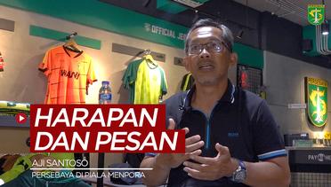 Harapan Pelatih Persebaya Surabaya, Aji Santoso di Piala Menpora dan Pesan Penting kepada Bonek