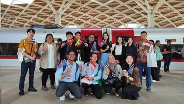 11 Delegasi Muda ASEAN Jajal Kereta Cepat Whoosh dan Eksplorasi Budaya hingga Sejarah Bandung