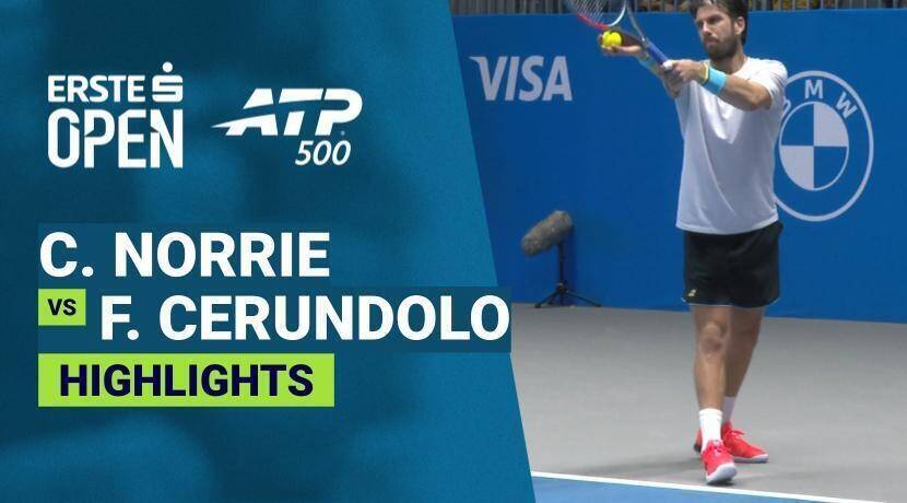 Cameron Norrie vs Francisco Cerundolo - Round 1 (Glaubandich Court) | ATP 500: Erste Bank Open 2026