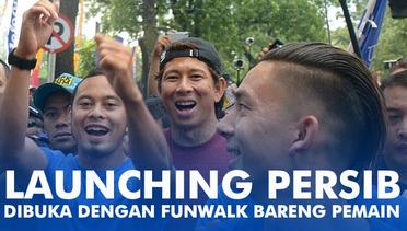 Launching Persib : Fun Walk Bareng Pemain Jadi Pembuka
