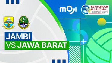 Putri: Jambi vs Jawa Barat - Full Match | Kejurnas Junior 2023