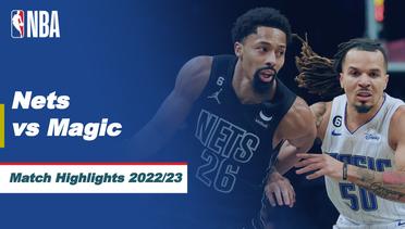 Match Highlights | Brooklyn Nets vs Orlando Magic | NBA Regular Season 2022/23