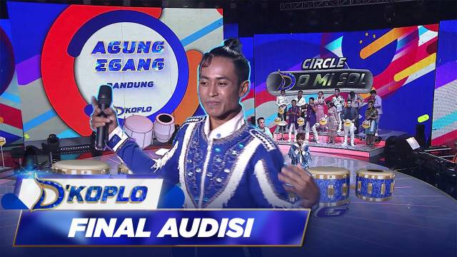 Omg!! Agung Egang (Bandung) Asik Goyang Keloas Eh Ketiban 4 Gendang!! | Final Audition D'Koplo 2022