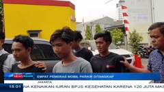 Empat Pemeras Mobil Parkir  Tanah Abang Ditangkap