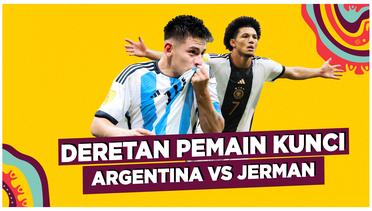 Deretan Pemain Kunci dalam Duel Argentina Vs Jerman di Semifinal Piala Dunia U-17 2023