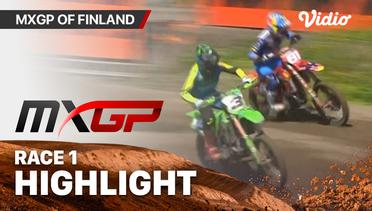 Highlights | Round 14 Finland: MXGP | Race 1 | MXGP 2023