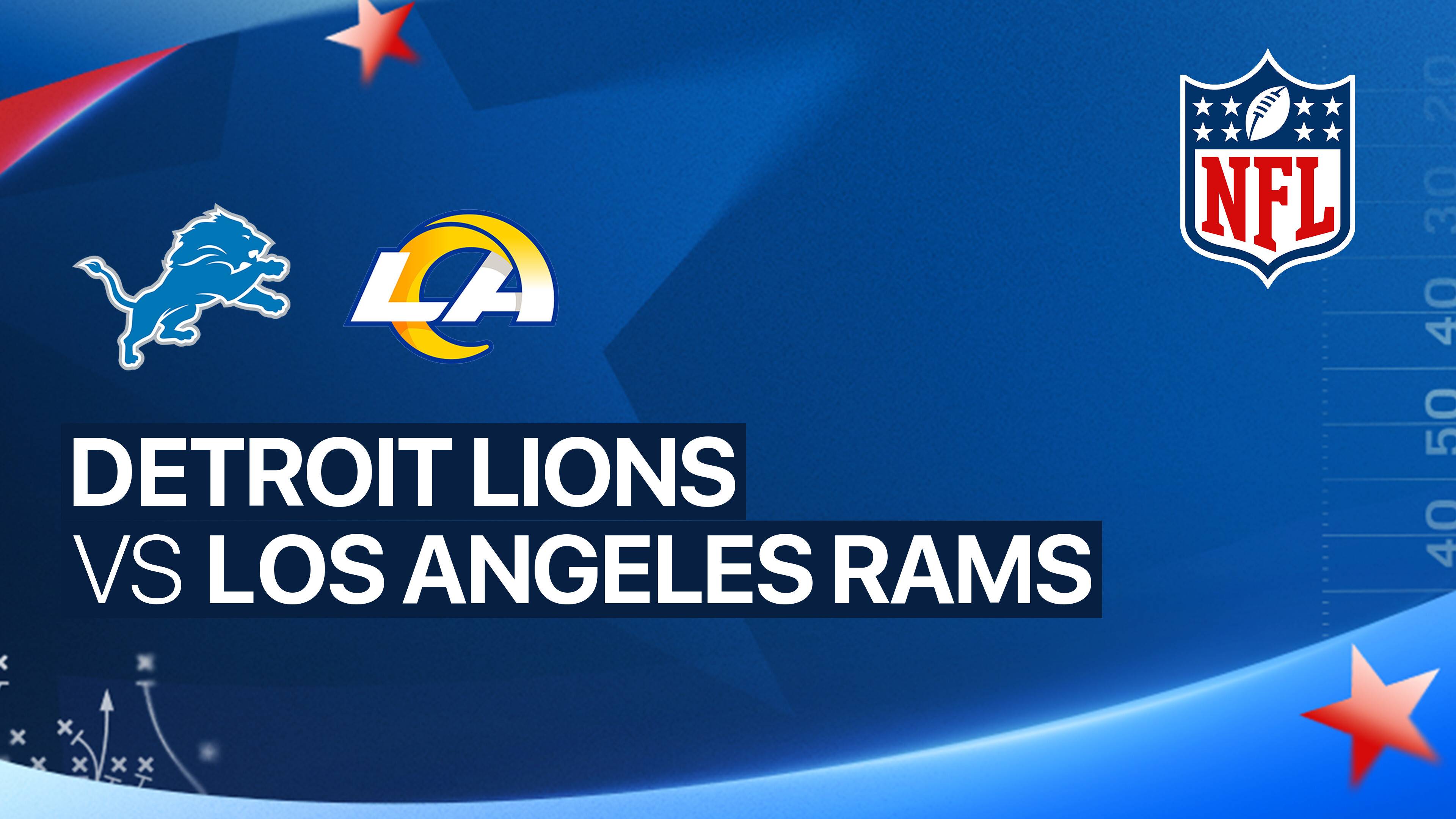 Detroit Lions vs Los Angeles Rams - NFL