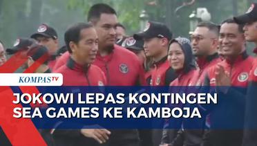 Presiden Jokowi Lepas Kontingen Sea Games Indonesia ke Kamboja