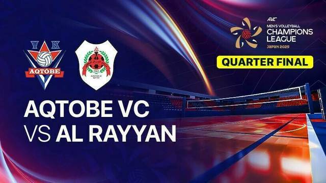 Aqtobe VC vs Al Rayyan Sports Club - Full Match | AVC Men's Volleyball Champions League