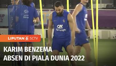 Cedera, Striker Andalan Prancis Karim Benzema Absen di Piala Dunia 2022 _ Liputa