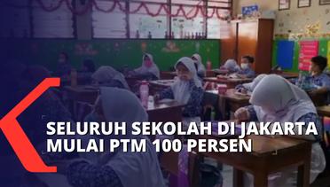Pasca Libur Lebaran, Seluruh Sekolah di Jakarta Mulai PTM Kapasitas 100 Persen