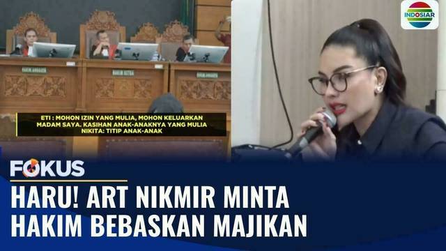 Sidang Lanjutan Kasus Nikita Mirzani Diwarnai Momen Haru Permintaan ART Bebaskan Majikan | Fokus