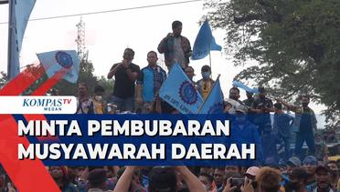 Ribuan Kader FSPTI-KSPSI Datangi Acara Musda Kubu Tandingan di Medan
