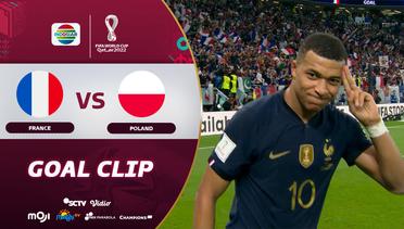 Kylian Mbappe (France) Kembali Mencetak Goal di Laga Melawan Poland | FIFA World Cup Qatar 2022