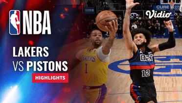 LA Lakers vs Detroit Pistons - Highlights | NBA Regular Season 2023