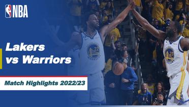 Match Highlights | Game 5 : Los Angeles Lakers vs Golden State Warriors | NBA Playoffs 2022/23