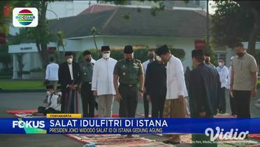 Presiden RI Joko Widodo Salat Idul Fitri di Yogyakarta