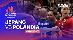 Match Highlights | Jepang vs Polandia | Men's Volleyball Nations League 2023