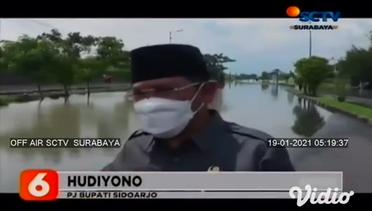 7 Pompa Difungsikan, Banjir Raya Porong Surut