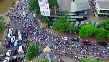 VIDEO: Massa GNPF MUI Konvoi ke PN Jakarta Utara