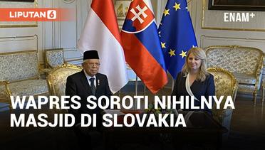 Wapres Ma'ruf Amin Singgung Tak Adanya Masjid untuk WNI di Slovakia