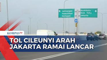 Pantauan Arus Balik Tol Cileunyi Arah Jakarta: Ramai Lancar | 28 April 2023