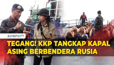 Tegang! Operasi Penangkapan Kapal Asing Berbendera Rusia di Laut Arafura oleh KKP