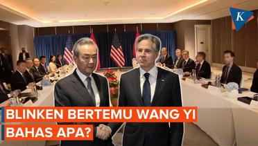 Intip Isi Pembicaraan Menlu AS dan China di Jakarta