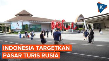 Indonesia Targetkan hingga 85.000 Kunjungan Turis Rusia Tahun Depan