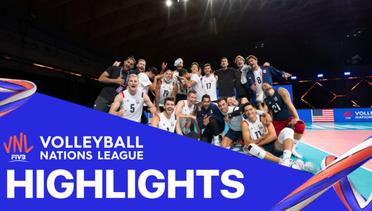 Match Highlight | VNL MEN'S - USA 3 vs 0 Australia | Volleyball Nations League 2021