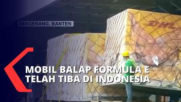 22 Mobil Balap Formula E Tiba di Bandara Soekarno Hatta Hingga Tiket Formula E Habis Diborong WNA!