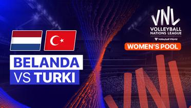 Belanda vs Turki - Full Match | Women's Volleyball Nations League 2024