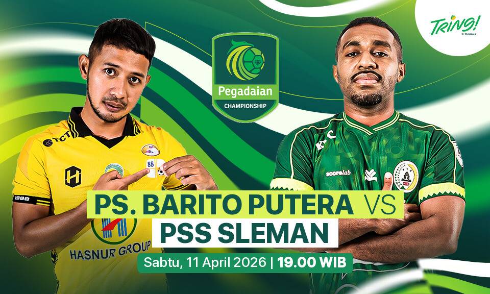 PS. Barito Putera vs PSS Sleman 