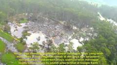 Kejadian Sinkhole Terekam Kamera, Menelan Ratusan Pohon