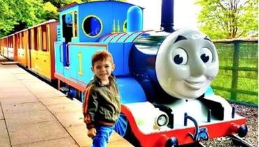 Wahana Bermain Anak-Anak dengan Mesin Thomas The Tank yang sesungguhnya