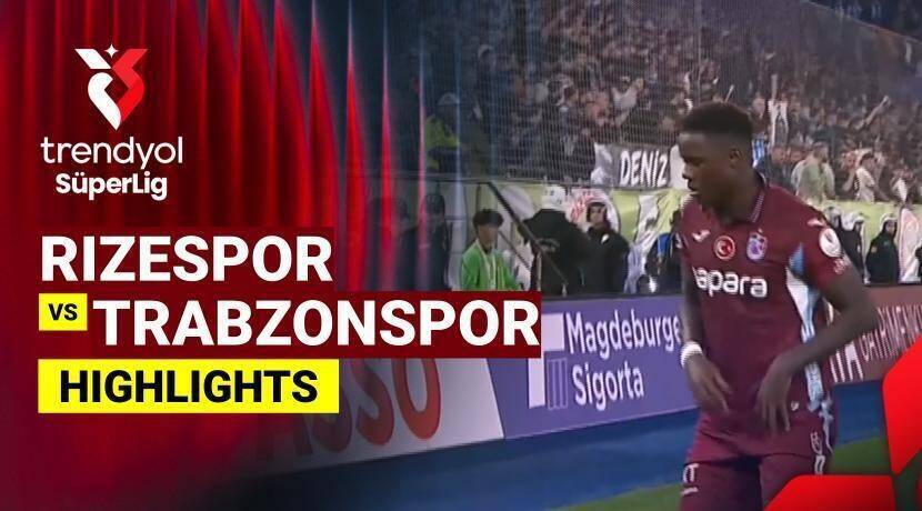 Rizespor vs Trabzonspor Kulubu