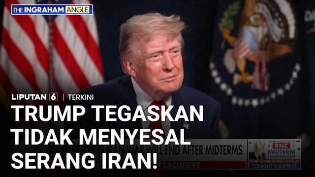Trump Tegaskan Tak Menyesal Serang Iran: Jika Diulang, Saya Akan Lakukan Hal yang Sama | Liputan 6