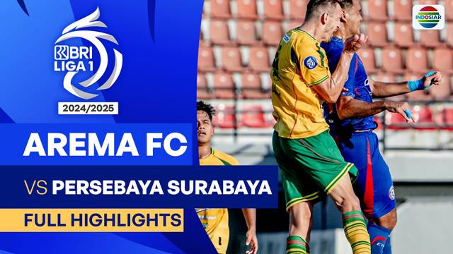 Arema FC VS Persebaya Surabaya - Full Highlights | BRI Liga 1 2024/25