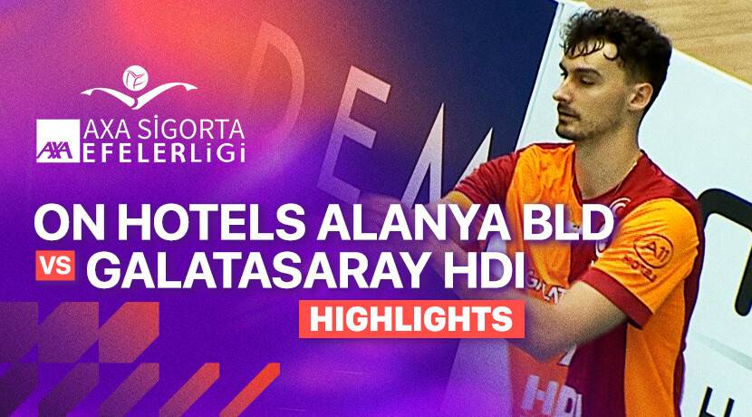 Alanya Belediyespor vs Galatasaray HDI Sigorta