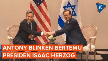 Menlu AS Bertemu Presiden Israel di Washington, Ngobrolin Apa?