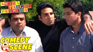 Akshay Kumar And Paresh Rawal Funny Scene | Comedy Scene | Awara Paagal Deewana | Hindi Film