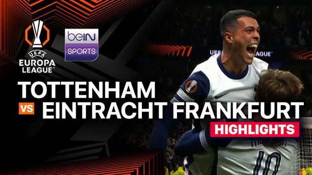 Tottenham vs Eintracht Frankfurt - Highlights | UEFA Europa League 2024/25