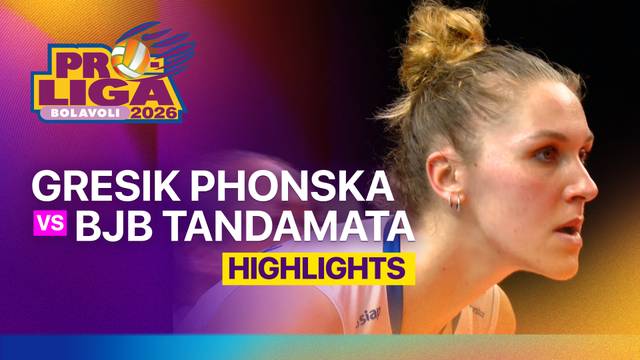 Putri: Gresik Phonska Plus Pupuk Indonesia vs Bandung BJB Tandamata - Highlight | Proliga 2026