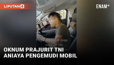 Waduh! Oknum Prajurit TNI Pukul Seorang Pria di Stasiun Senen