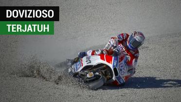 Ini yang Terjadi dengan Dovizioso Setelah Jatuh di MotoGP Valencia