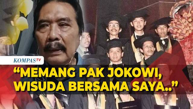 Blak-Blakan Teman Kuliah Jokowi Depan Pendukung Roy Suryo! Soal Kasmudjo-Wisuda Bareng Tahun 1985