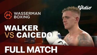Full Match | Boxing: Super Featherweights| Kurt Walker vs Yin Caicedo | Wasserman Boxing
