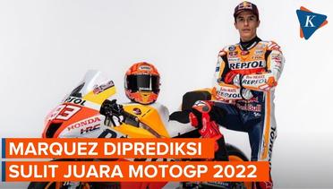 Marc Marquez Diprediksi Sulit Juara MotoGP 2022 Usai Kecelakaan