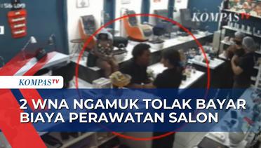 Polisi Tangkap 2 WNA yang Diduga Ngamuk dan Aniaya Karyawan Salon Kuku di Badung Bali
