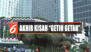 Kisah Tragis Instalasi Bambu Kebanggaan Gubernur DKI Jakarta - Liputan 6 Siang